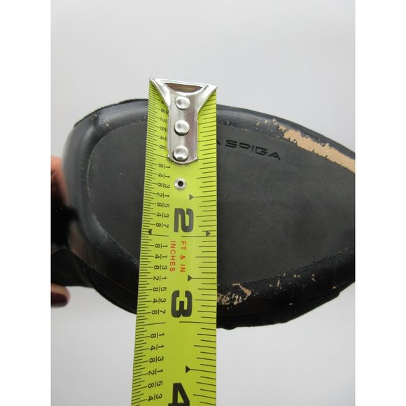 Via Spiga women's Italian suede pleated vamp high heel Mary‎ Jane pumps 8.5 - Picture 10 of 14